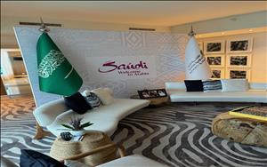 Saudi Tourism Authority Hospitality Suite at Phocuswright Conference  2023 in Hollywood, Florida